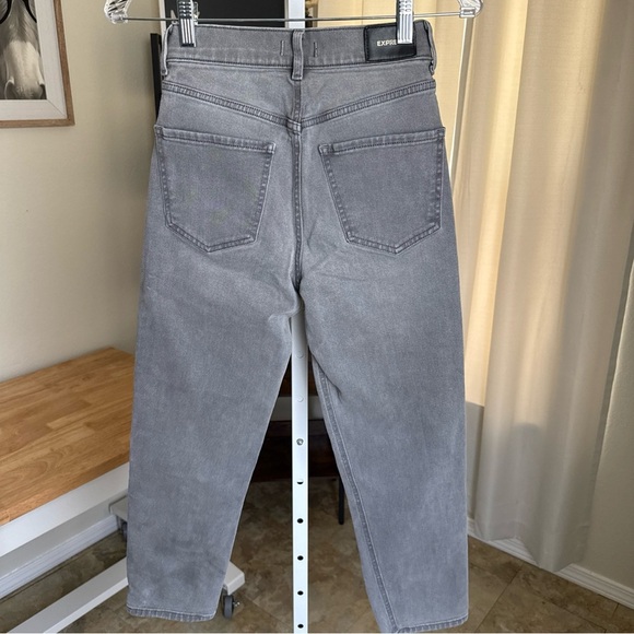 Express Super High Rise Mom Jeans Stretch Women's Size 00 - Picture 6 of 11